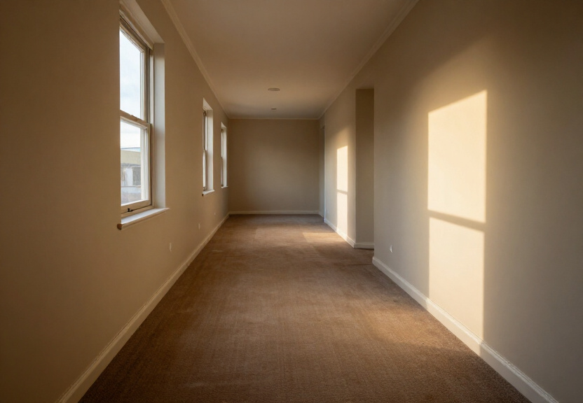 Restored living room in Narrabeen after flood damage repair